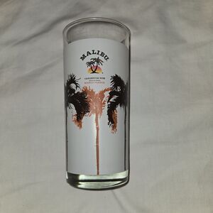 Malibu Caribbean White Rum Mango Liqueur Drinking Glass Collectors Cup